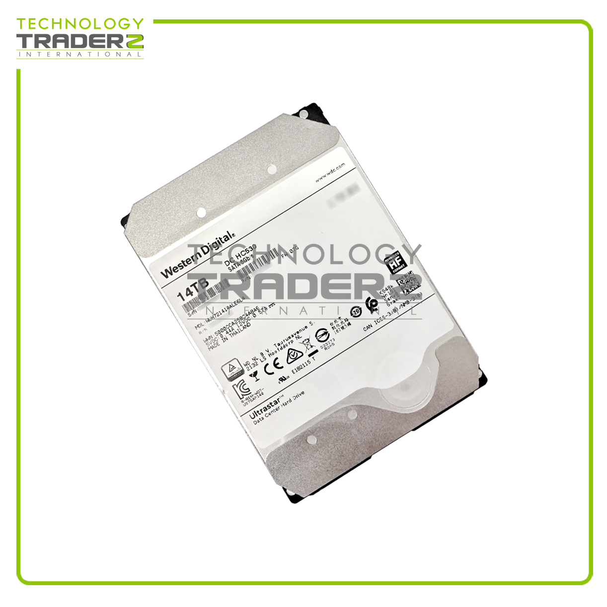 WUH721414ALE6L4 WD Ultrastar DC HC530 14TB 7.2K SATA 6Gbps 512MB